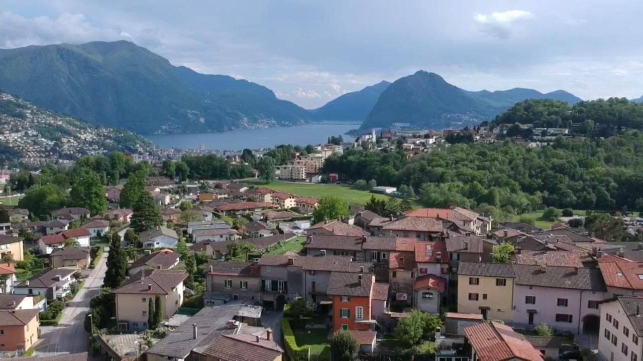 Comano Lugano Ticino - B&B Walterina Ngoại thất bức ảnh