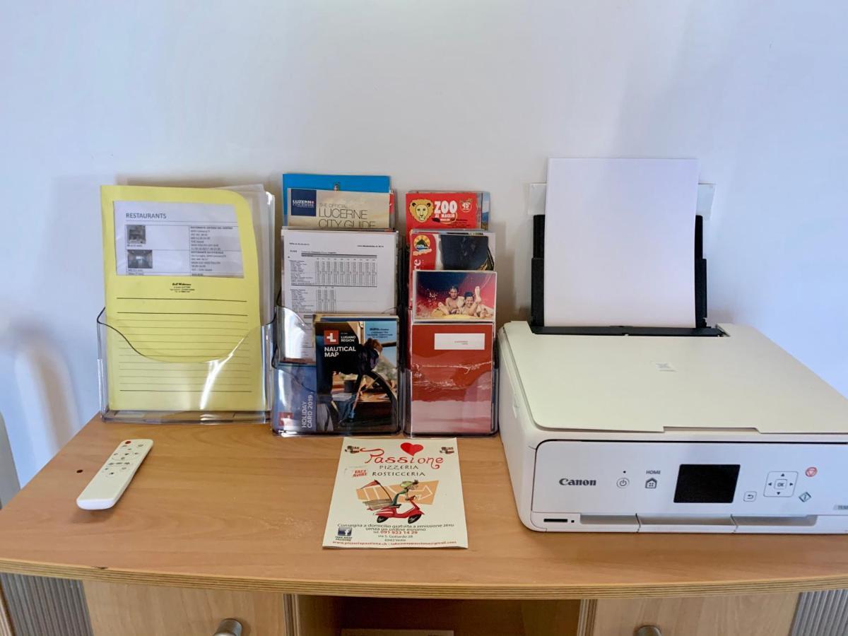 Comano Lugano Ticino - B&B Walterina Ngoại thất bức ảnh